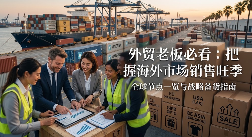 2026 海外旺季时间表曝光，别等爆单了才发现没备货！